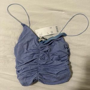 Urban outfitters blue crop top!